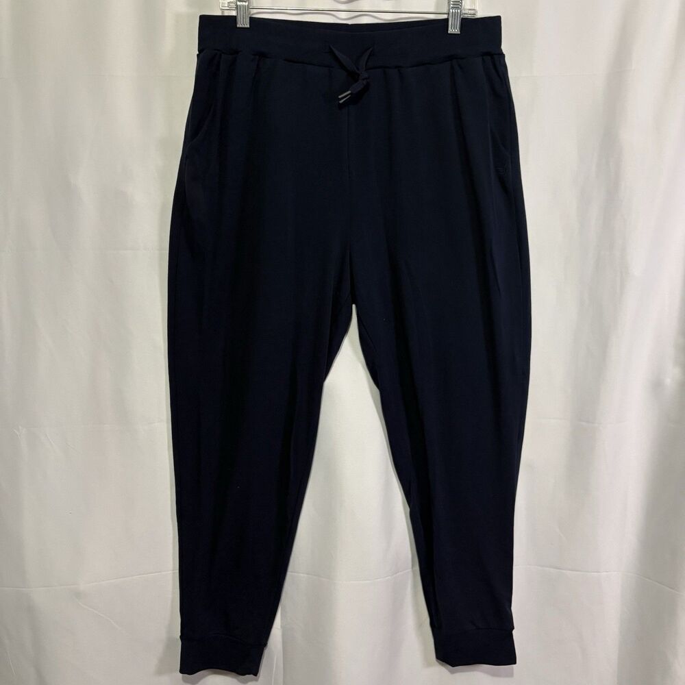 Cozy Earth Brushed Bamboo Joggers Women’s XL Navy Soft Loungewear Soft Cozy